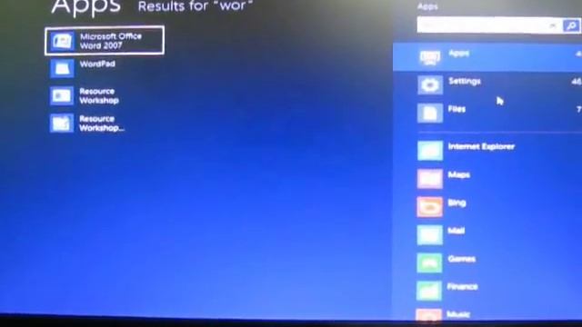 How To Open Microsoft Word In Windows 8