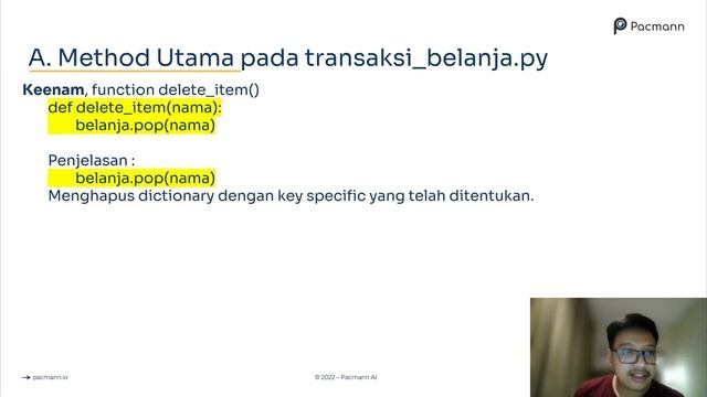 Python Project Pacmann - Self Service Cashier (Dhiya Irfano Azmi) смотреть онлайн