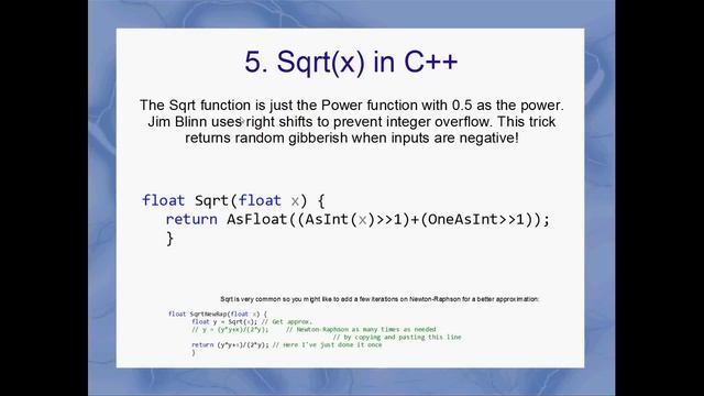 Floating Point Bit Hacks Every Programmer Should Know (Including Fast Inverse Square Root - Quake) смотреть онлайн