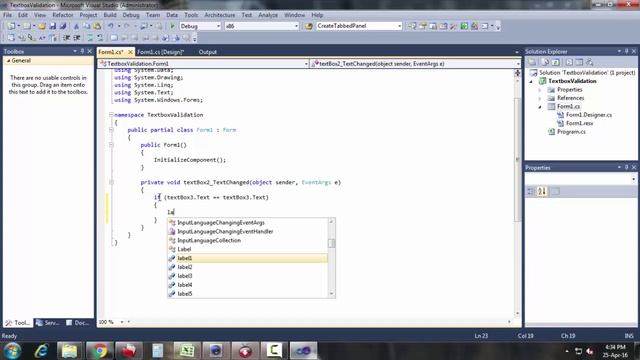 textbox validation in c# windows application смотреть онлайн