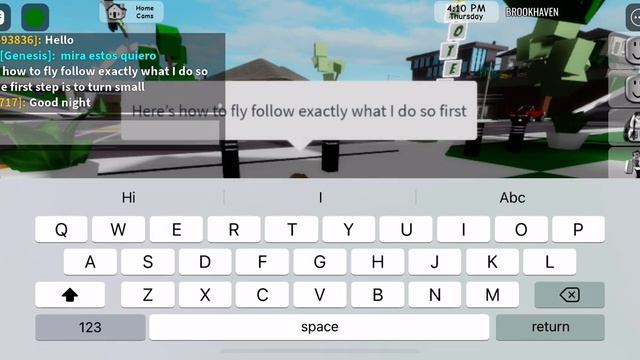 How to fly in Roblox Brookhaven￼!!!! смотреть онлайн