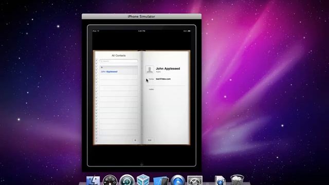 Apple iPad Simulator/emulator quick demo смотреть онлайн