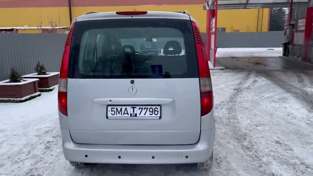 Продажа авто Mercedes Vaneo 1.7 cdi 2002 год 3950$ смотреть онлайн