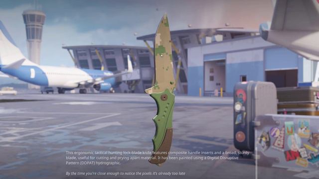 CS Nomad Knife Forest DDPAT Minimal Wear (Unbox) смотреть онлайн