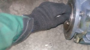 Ремонт шестерни на двигателе, станок дип 300