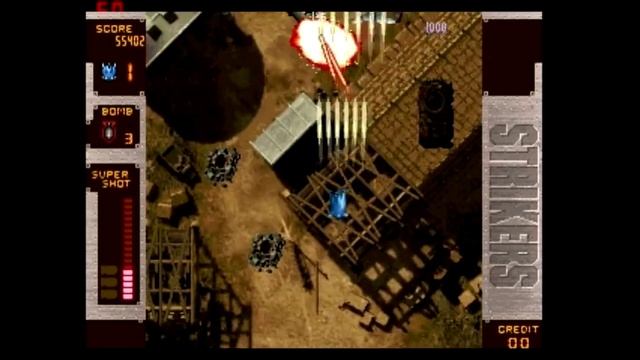 Strikers 1945 Plus Arcade Longplay (Flying Pancake) смотреть онлайн