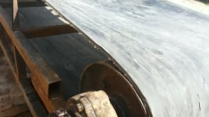 Самодельный ленточный конвейер (конструкция и испытание)