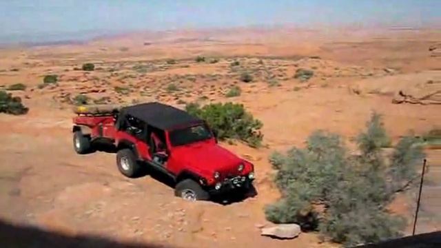 Chaser Off-Road Trailer, Hole in The Rock, Glenn Canyon, USA смотреть онлайн