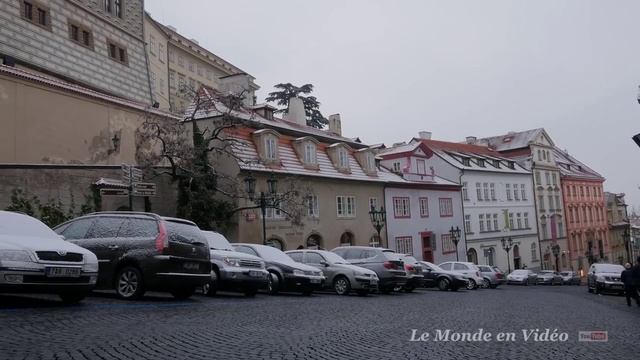 Prague A Walking Travel Tour of Baroque Mala Strana , down the street Neruda смотреть онлайн
