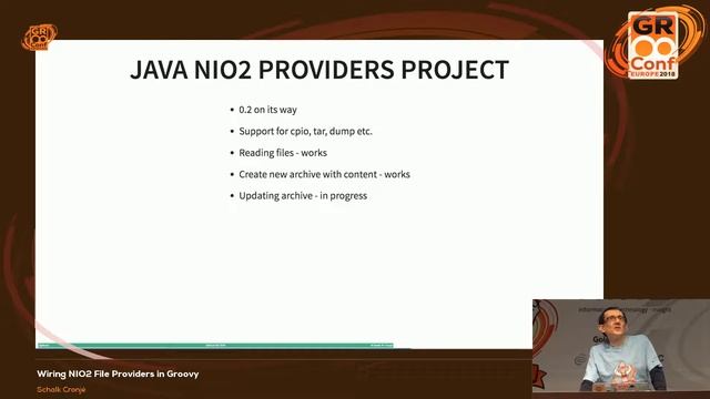 Wiring NIO2 File Providers in Groovy смотреть онлайн