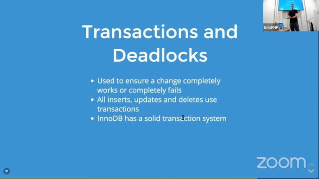 BrisPHP Q2 2021 - High Performance MySQL + Get your Git on! смотреть онлайн