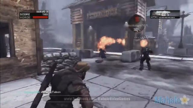 Gears of War 2: Horde Mode - JR on Avalanche: Wave 3 смотреть онлайн