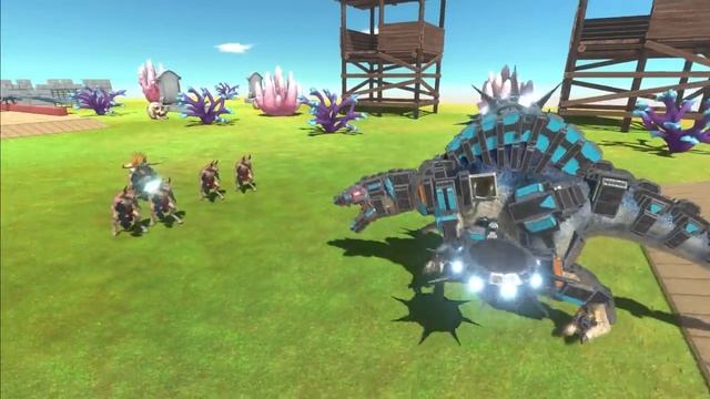 Dragon Epic Battle - Destroy Robot Dinosaur | Animal Revolt Battle Simulator смотреть онлайн