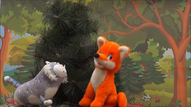 Сказки для маленьких. "Кошка и лисица" русская народная сказка. смотреть онлайн