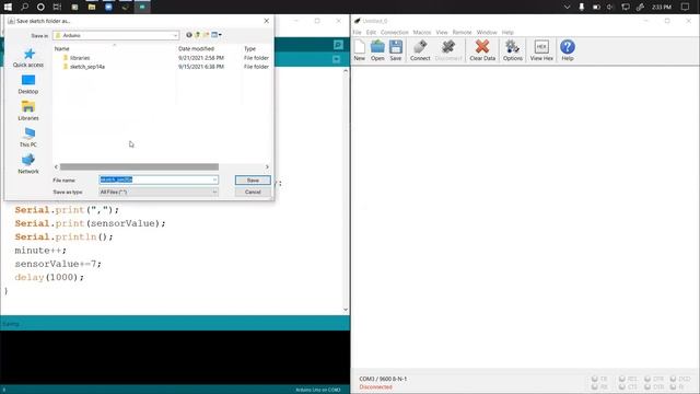 Sending data from Arduino to a CSV/Excel/Text file смотреть онлайн