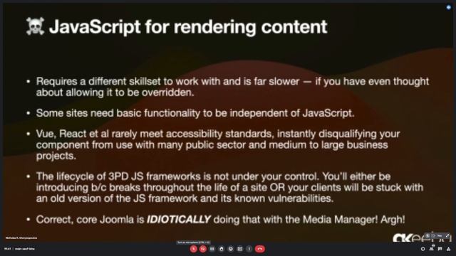 Nicholas Dionysopoulos And His “Breaking Joomla