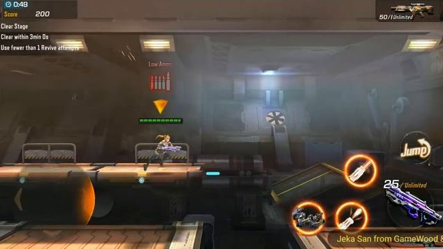 Level 5-1. Deep Into The Cave. Прохождение игры Contra Returns на Android смотреть онлайн