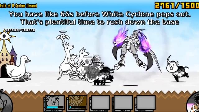 The Battle Cats - Peerless Too: Wrath of W-Cyclone / Revenge of W-Cyclone!! смотреть онлайн