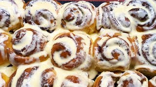 Булочки с корицей и помадкой Синнабон.mp4 смотреть онлайн