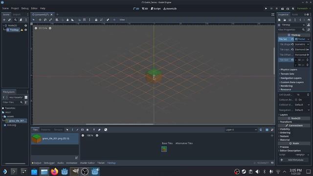 Godot 4 - Isometric Tile Maps and Sets смотреть онлайн