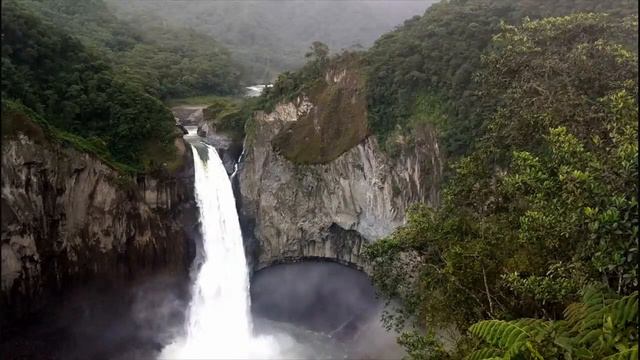 Relax Music With Waterfall Wallpaper