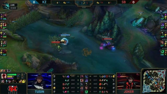 KZ vs. SB Игра 1 | Week 1 LCK 2019 | Чемпионат Кореи | King-Zone Dragon-X против Sandbox Gaming смотреть онлайн