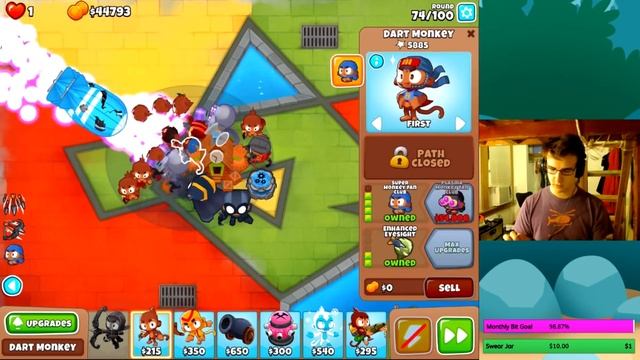 Bloons TD 6 Glitch - Infinite FREE Dart Monkeys! | Bloons Tower Defense 6 Glitch смотреть онлайн