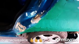 Работа с шпатлёвка со стекловолокном чтобы не дал трещину??Част 2