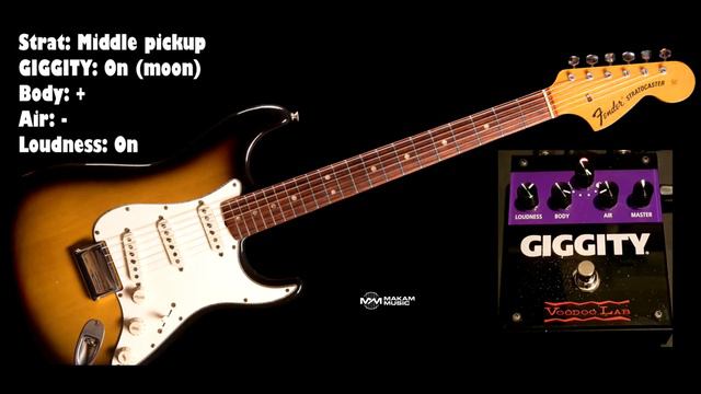 Voodoo Lab GIGGITY with LP, Strat and acoustic guitar смотреть онлайн