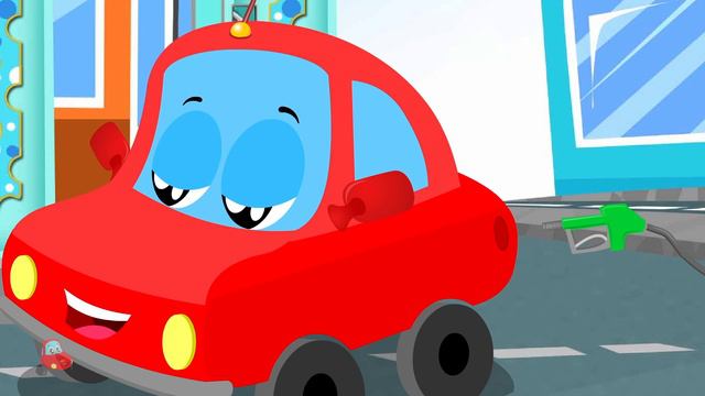 I am a Little Sports Car Song Cartoon Video for Kids смотреть онлайн
