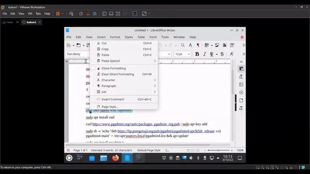 Cómo instalar la base de datos PostgreSQL en Kubuntu 22.04 смотреть онлайн