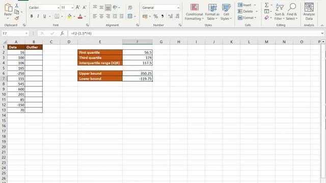 How to remove outliers in Excel смотреть онлайн