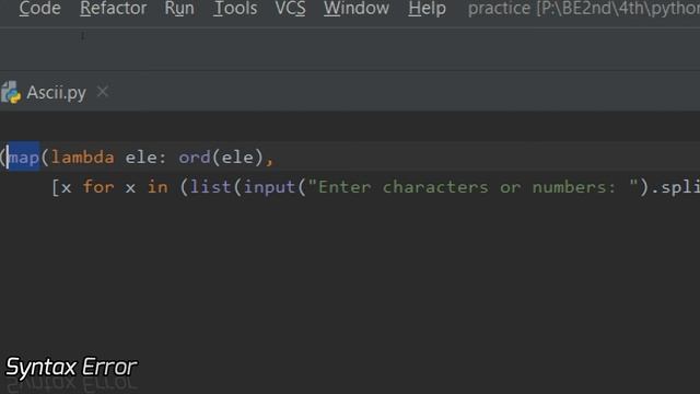 Python ASCII Code | ASCII Of A Character, String, Numbers and Special Characters| List comprehensio смотреть онлайн