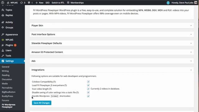 Integration with fv flowplayer смотреть онлайн