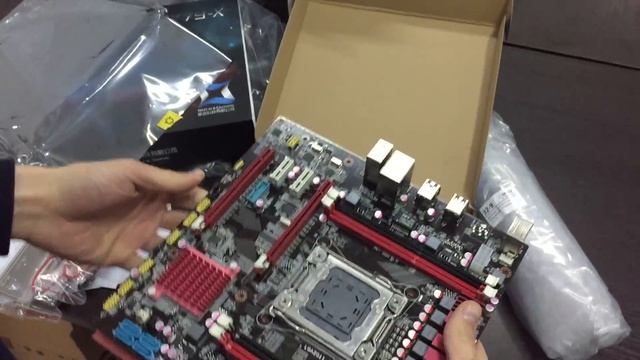 Новый HUANAN X79 сокет LGA2011 + ОГРОМНЫЙ КУЛЕР + ОПЕРАТИВНАЯ ПАМЯТЬ посылка №59048 смотреть онлайн