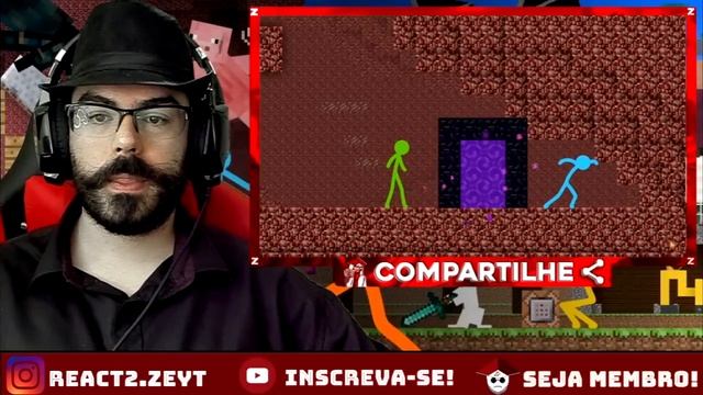 REACT - Animation Vs. Minecraft Shorts Season 1 - All Episodes (1-14) @alanbecker