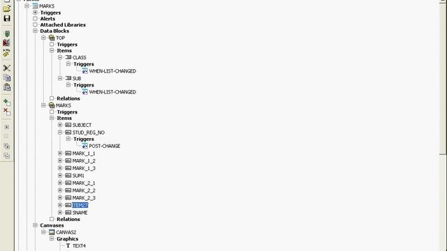 ORACLE Forms [12]: Formulas & When-List-Changed Trigger (Dealing with Student's Marks) смотреть онлайн