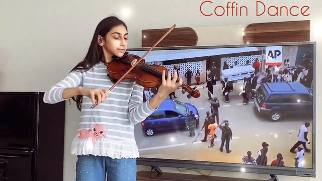 Coffin Dance - Violin Cover (Keman/Skripka) - Aliya Karimli смотреть онлайн