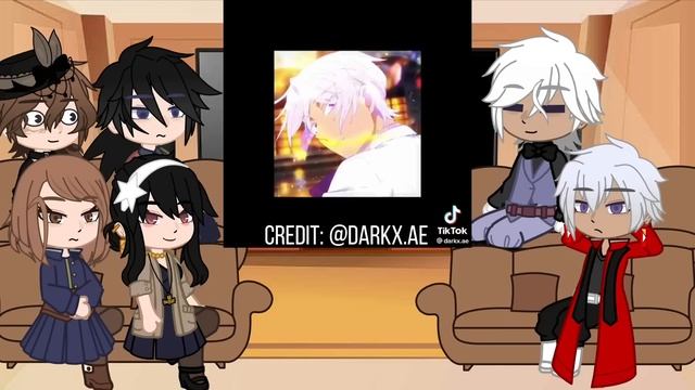 My favorite anime characters react to each other | part 3/6 | Noe archiviste | смотреть онлайн