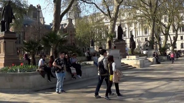 Sights of London, United Kingdom - Buckingham Palace, Westminster Abbey, Big Ben, London Eye