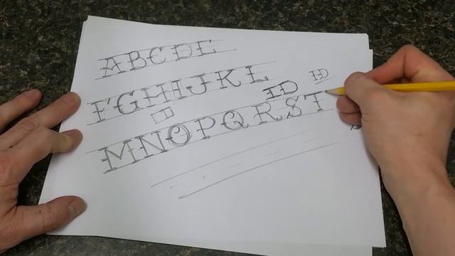 Tattoo Art Nerd - Anyone can draw : Tattoo style Pike lettering смотреть онлайн