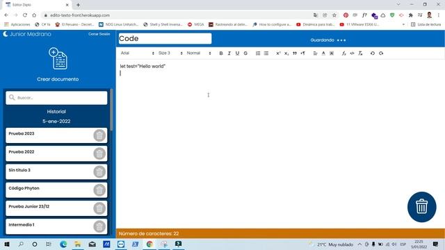 Text Editor with ReactJS - Firebase - Sass смотреть онлайн