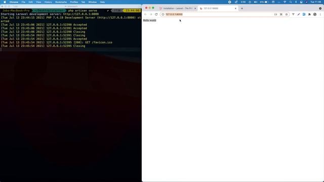 Part 3 - Artisan and Route - Laravel 8 Tutorial Series for Beginners (Tagalog) смотреть онлайн