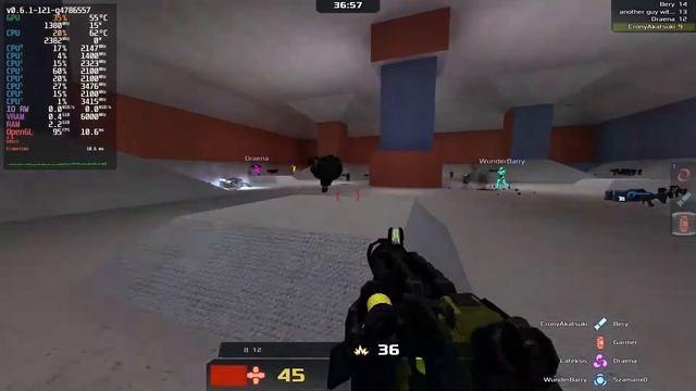 Xonotic deathmatch 2021 - Linux native смотреть онлайн