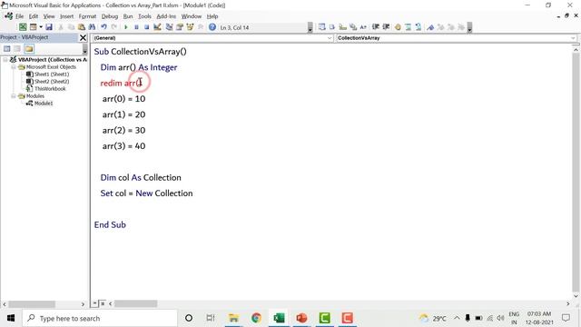 Array vs Collection Part-II | Advanced VBA in Hindi смотреть онлайн