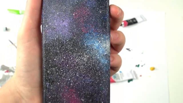 DIY ЧЕХЛЫ НА АЙФОН Чехлы для телефона в стиле Космос Делаем чехлы своими руками смотреть онлайн