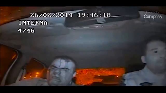 FUERTE VIDEO: Acribillan A Dos Policías Brasileños En Su Auto