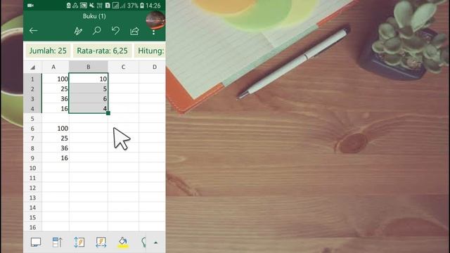 cara mencari nilai akar kuadrat di excel android смотреть онлайн