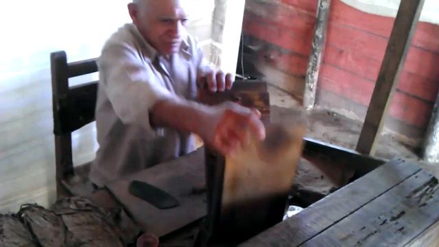 Процесс изготовления сигары