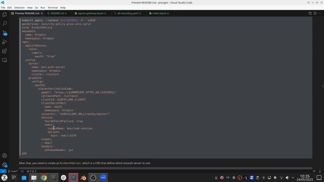 Secure incoming traffic with Oauth2 and OPA on the Istio Ingress Gateway смотреть онлайн